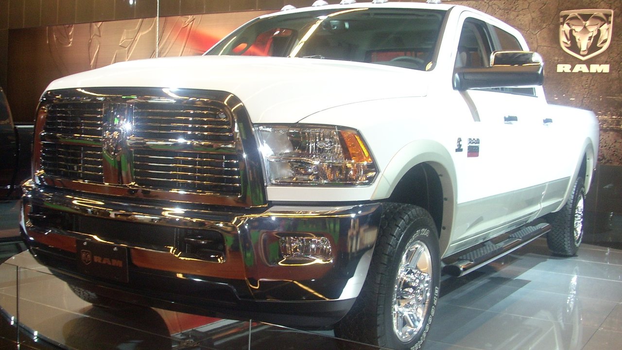 2010 Ram 2500 Cummins pickup at the Montreal auto show