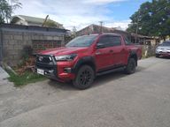 Red 2020 Toyota Hilux V Conquest 4x4 diesel pickup