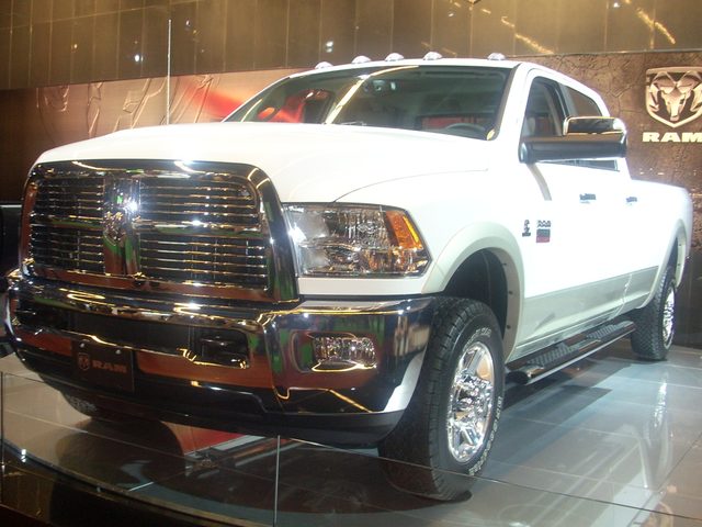 2010 Ram 2500 Cummins pickup at the Montreal auto show
