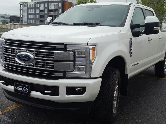 Ford F-250 Super Duty pickup photographed outdoors