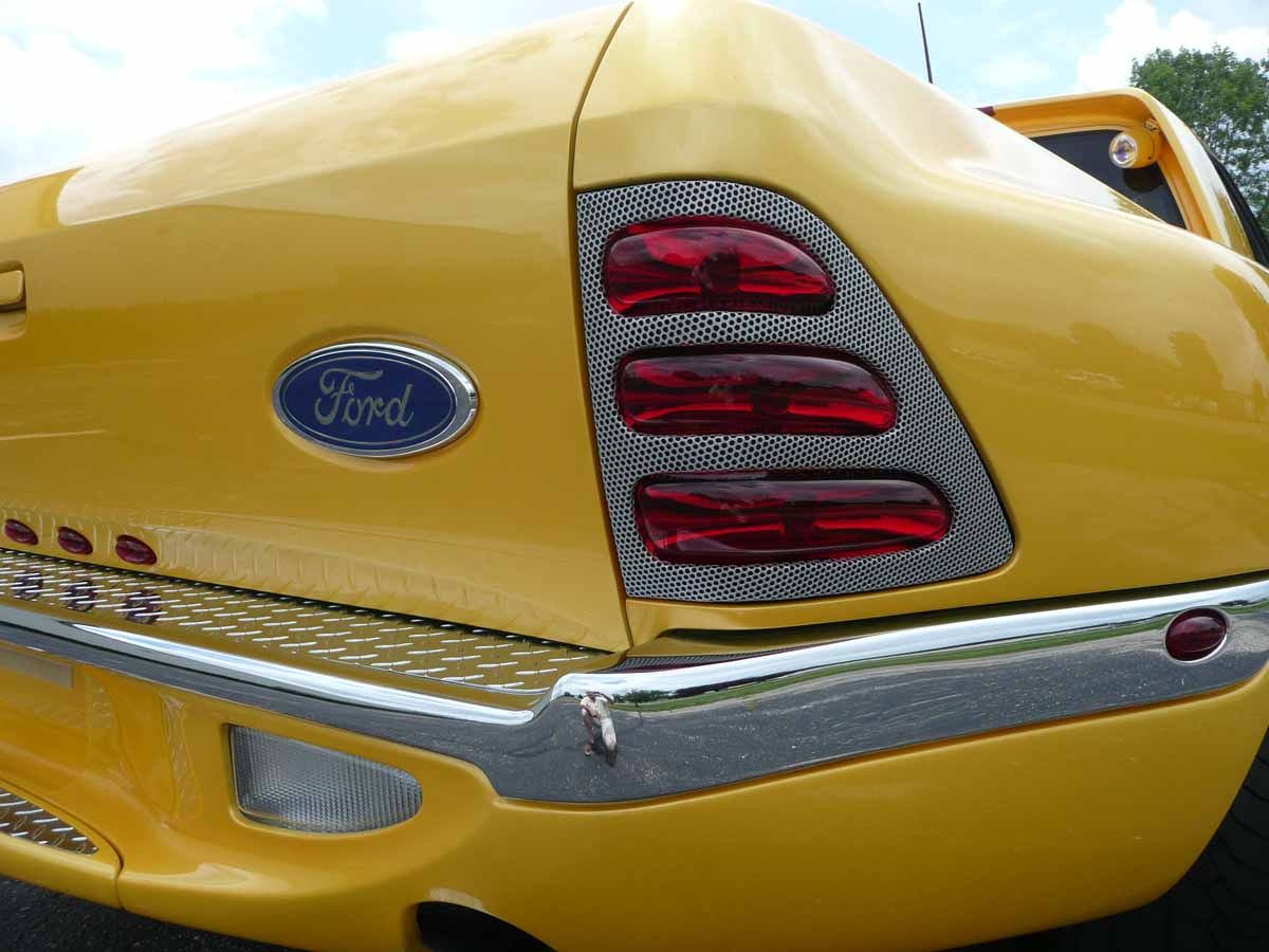 Rear light and Ford badge detail on the 1994 Ford Power Stroke Concept Truck