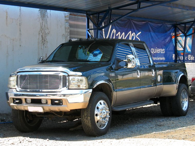 Modified 1999 Ford F-350 Lariat FX4 Turbo Diesel dually offered for sale
